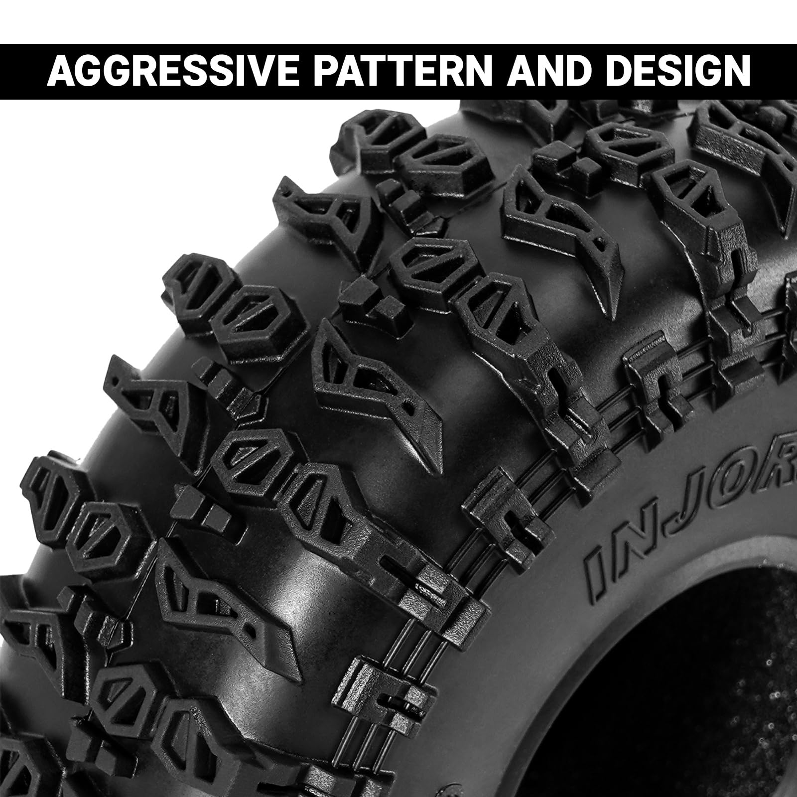 INJORA Opony 1,9" Cling On 120 * 42mm S5 do TRX4 SCX10 1/10 RC Crawler
