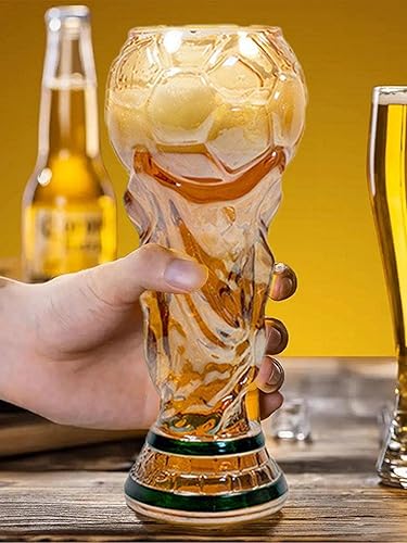 Miniatura 7 de Vasos de cerveza - Taza de cerveza creativa del juego de fútbol 2022 - Vaso de cerveza conmemorativo para fanáticos del fútbol 169fl oz162fl oz