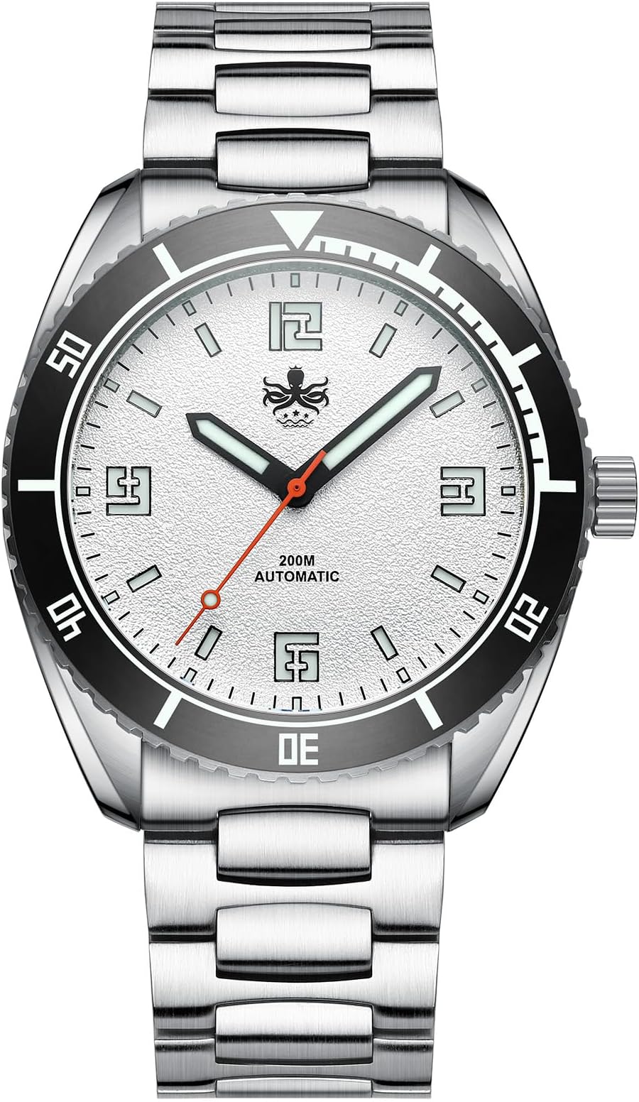 Reef Master Men's Automatic Diver Watch 200M Water Resistant PY047