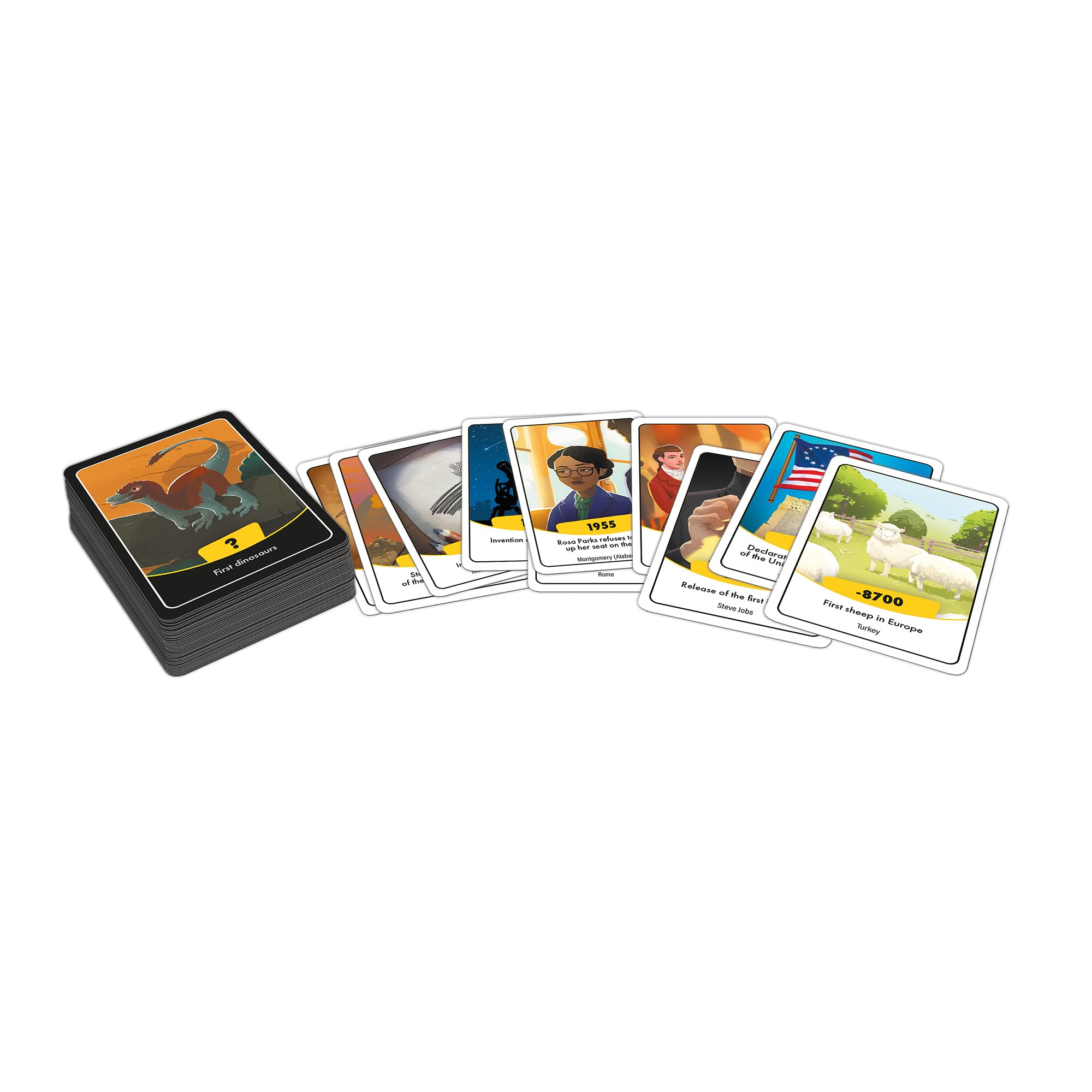 Asmodee, Multicolor, 4.3 x 1.5 x 0.1 inches - Image 3