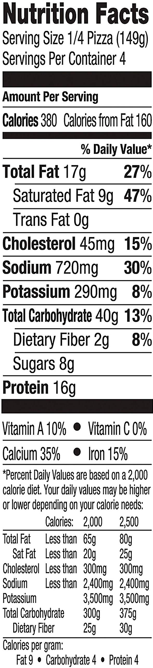 Red Baron Classic Four Cheese Pizza Frozen 21 06 Oz — view 15