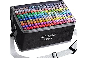 Alcohol Markers 168 Colors Pens Drawing: Explore Endless Creative Possibilities