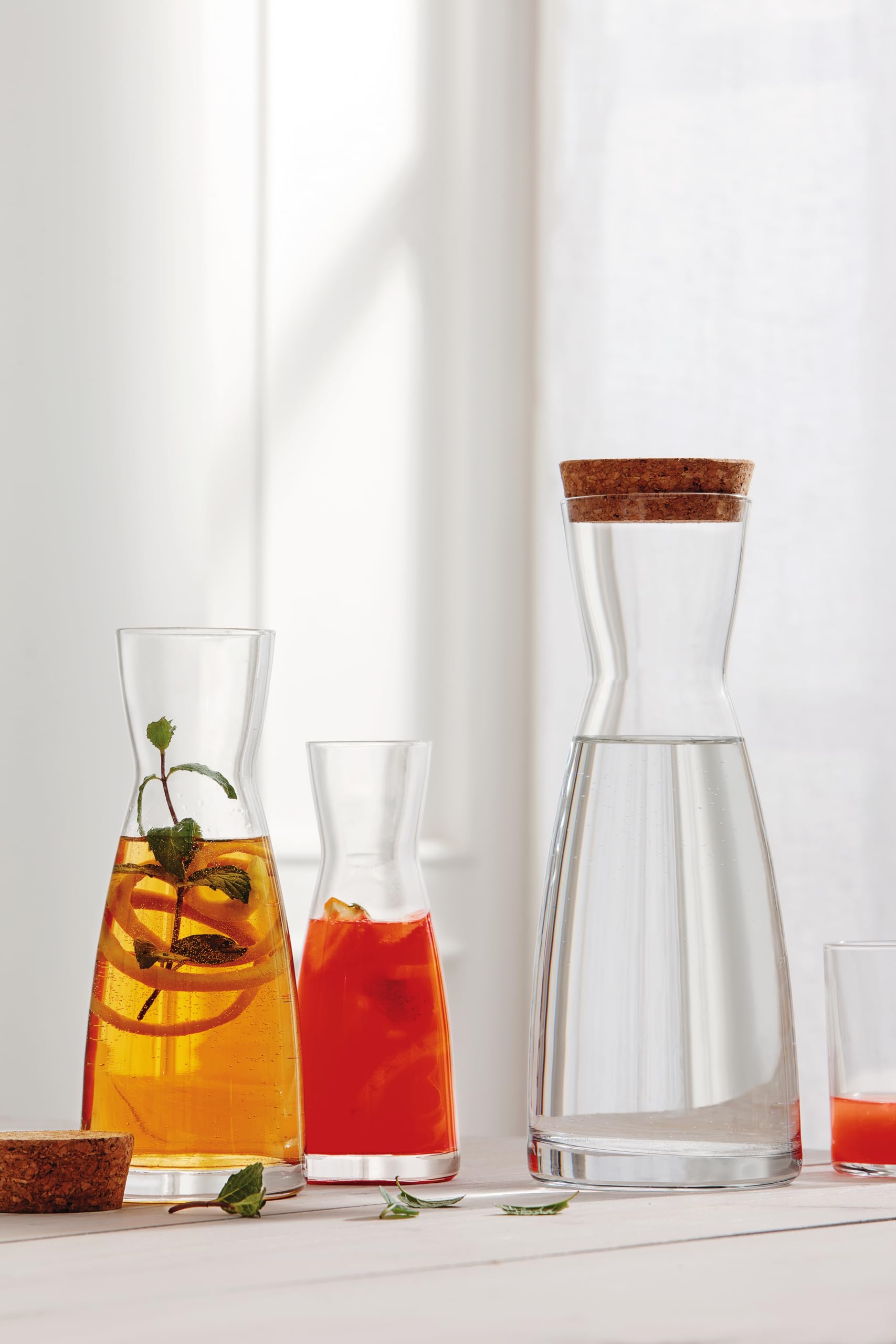 Cosy & Trendy Bormioli Service à Orangeade en Verre, transparent, 7 pièces
