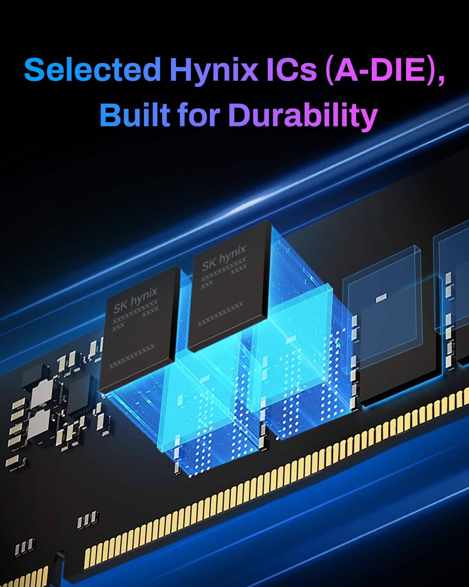 Biwin Black Opal DW100 DDR5 RGB RAM 32GB (16GBx2) Up to 6000MHz