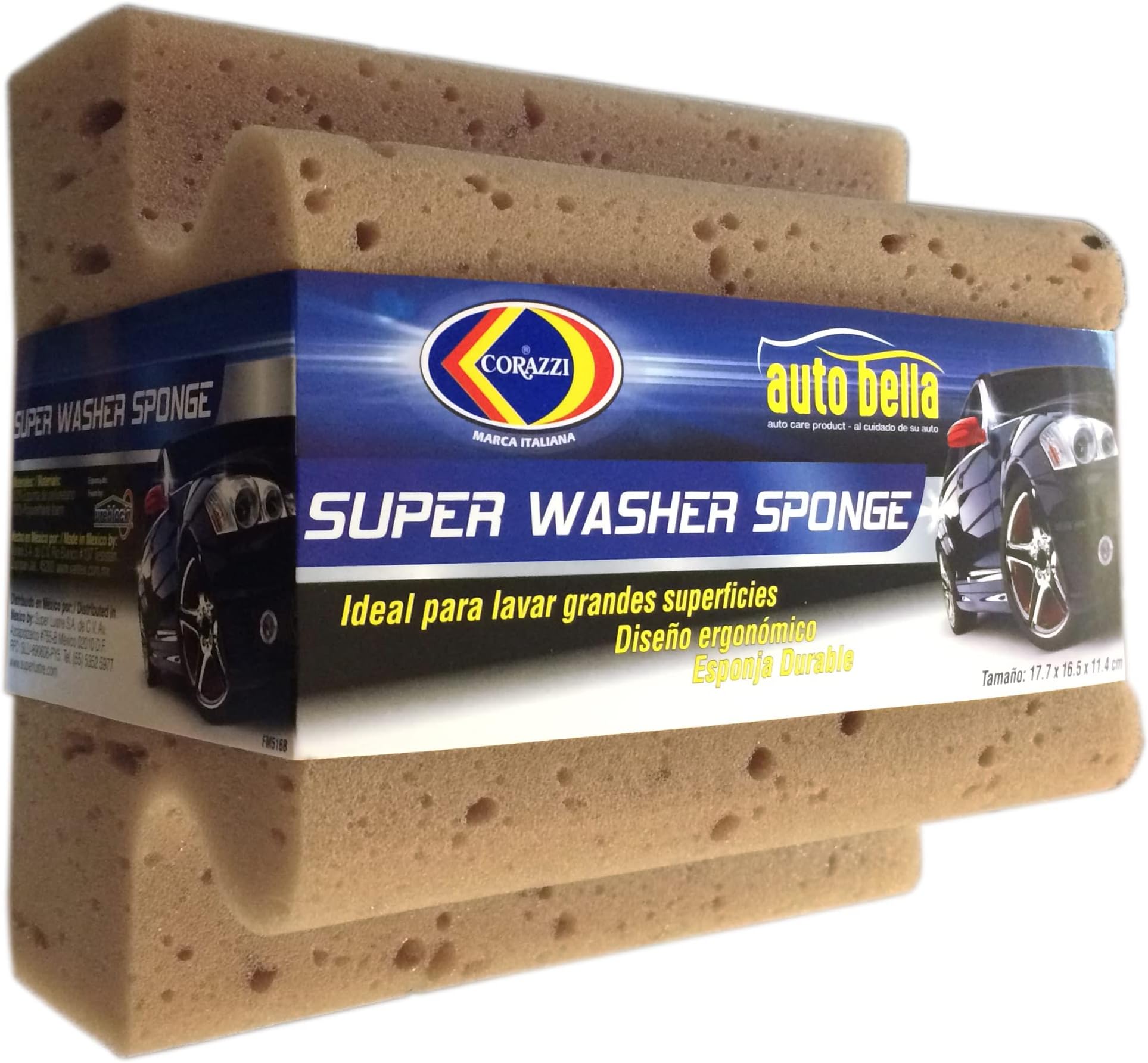 VANTEX 4PK KIT AUTO Super Washer Sponge CORAZZI