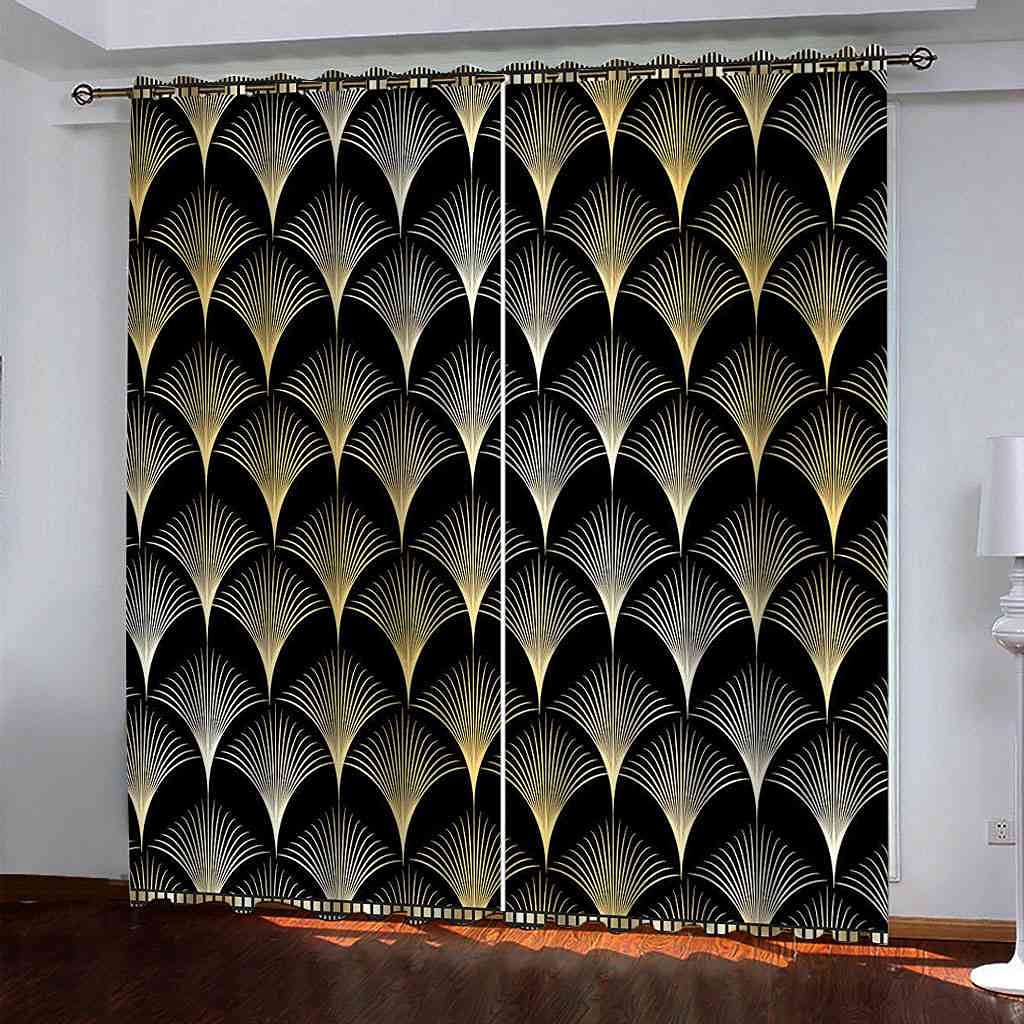 Rideau occultant et thermique double épaisseur anti-bruit pour salon 140x160 cm