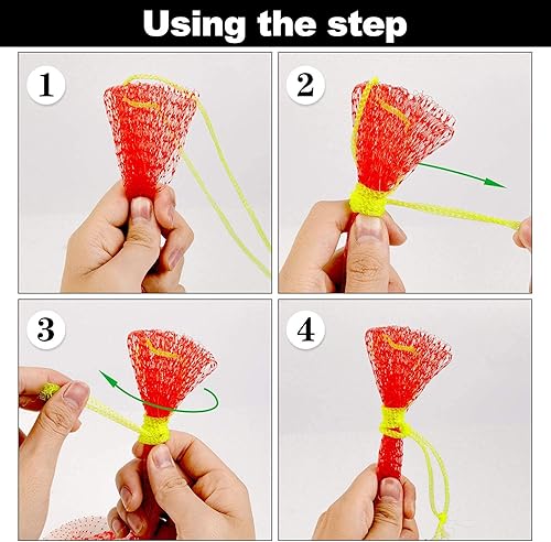 Miniatura 7 de Red de sandía - Hamaca de melón, bolsas colgantes de red de sandía, cuna de melón para cunas, celofón de enrejado para cultivo vertical de jardín,