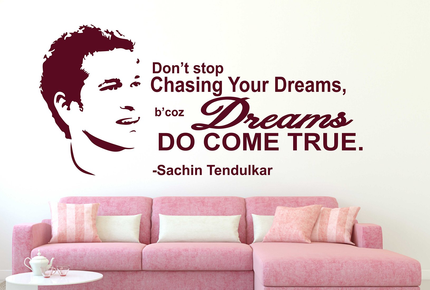 Wallstick Sachin tendulkar wallstickers (Vinyl 95 cm x 45 cm)-image-35