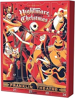 Horror Advent Calendar 2024, Halloween Horror Figures Advent Calendar, Christmas Countdown Advent Calendar, Halloween Horror Characters Advent Calendar Horror Doll Figure