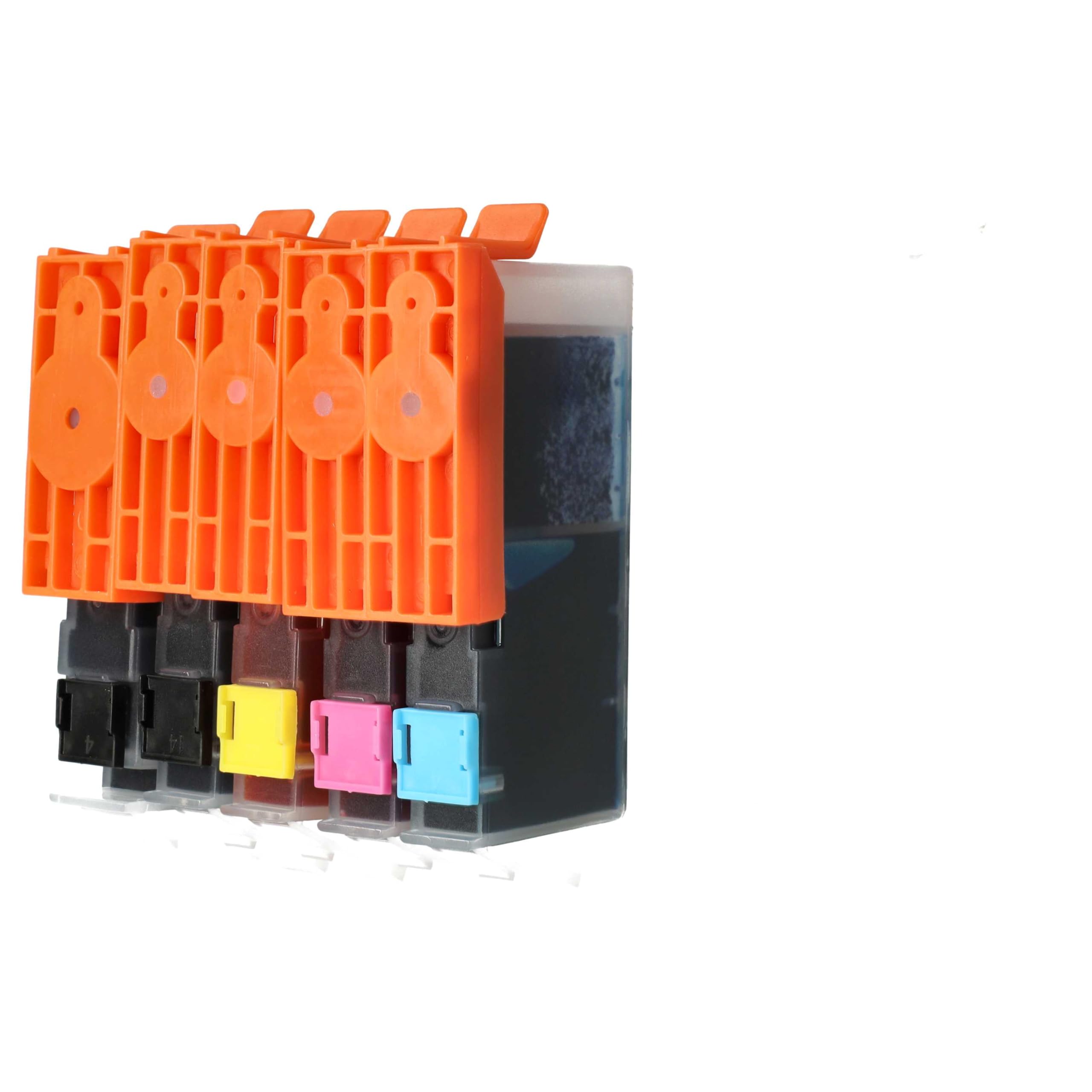 4 Cartouches D'encre Noire Compatibles HP Photosmart - Go Inks H-364, 24ml