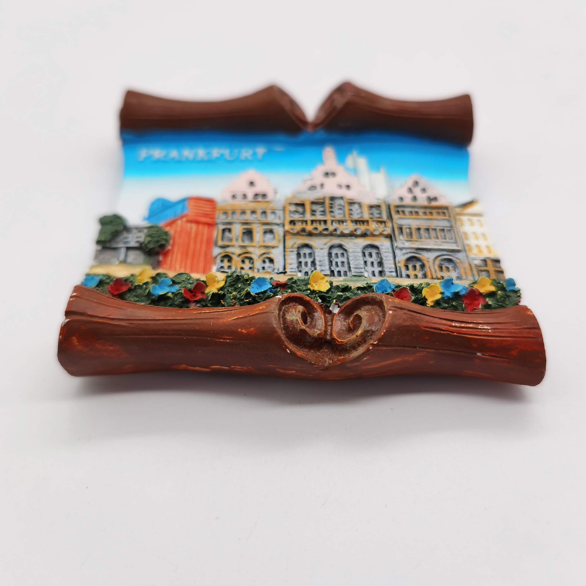Magnete Francoforte 3D: Porta Un Pezzo Di Germania Sul Tuo Frigo! Souvenir Originale