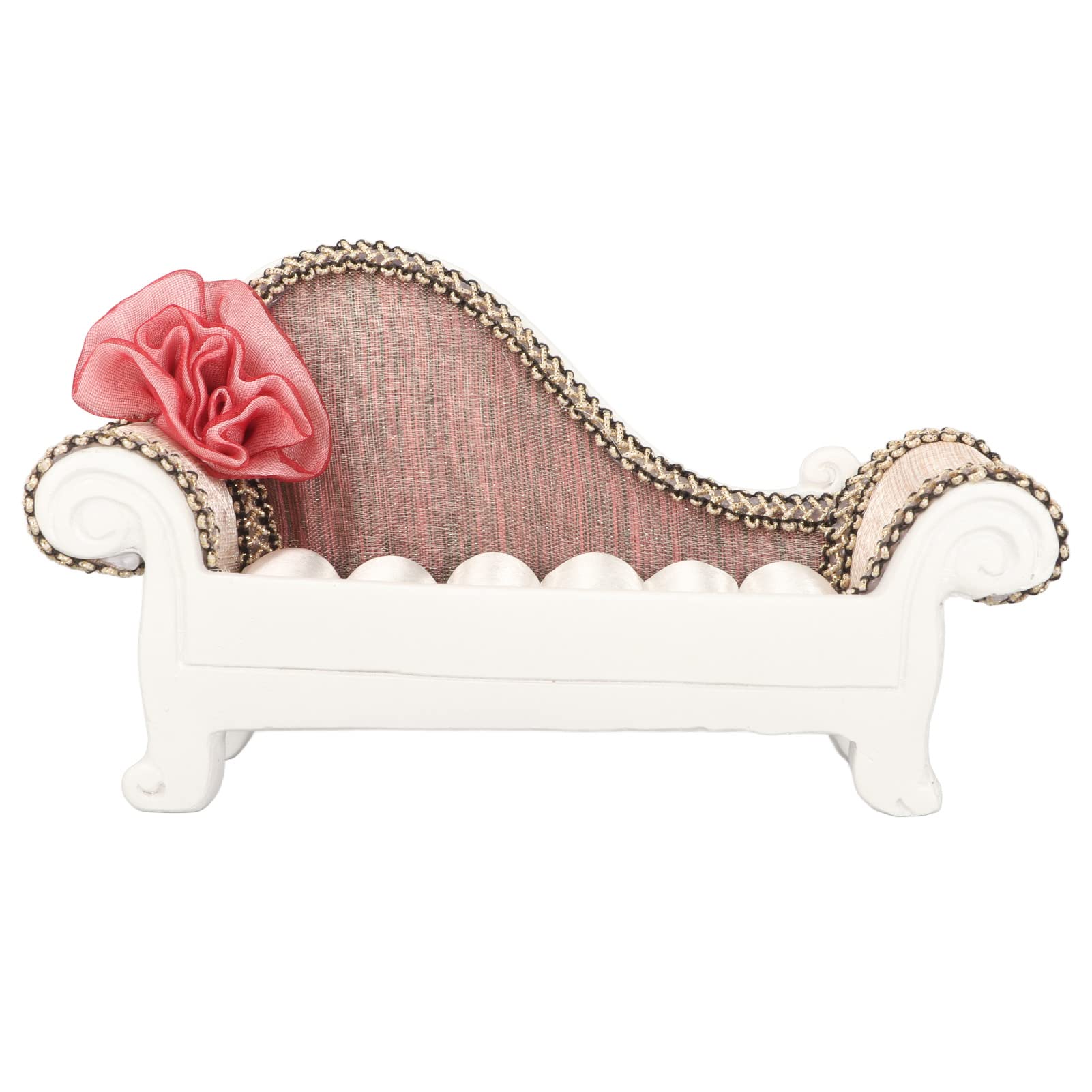 Estante para joyas, soporte para anillos de moda, estante para anillos con forma de sofá, organizador de aretes, estante para almacenamiento de joyas, estuche para anillos, soporte de exhibición
