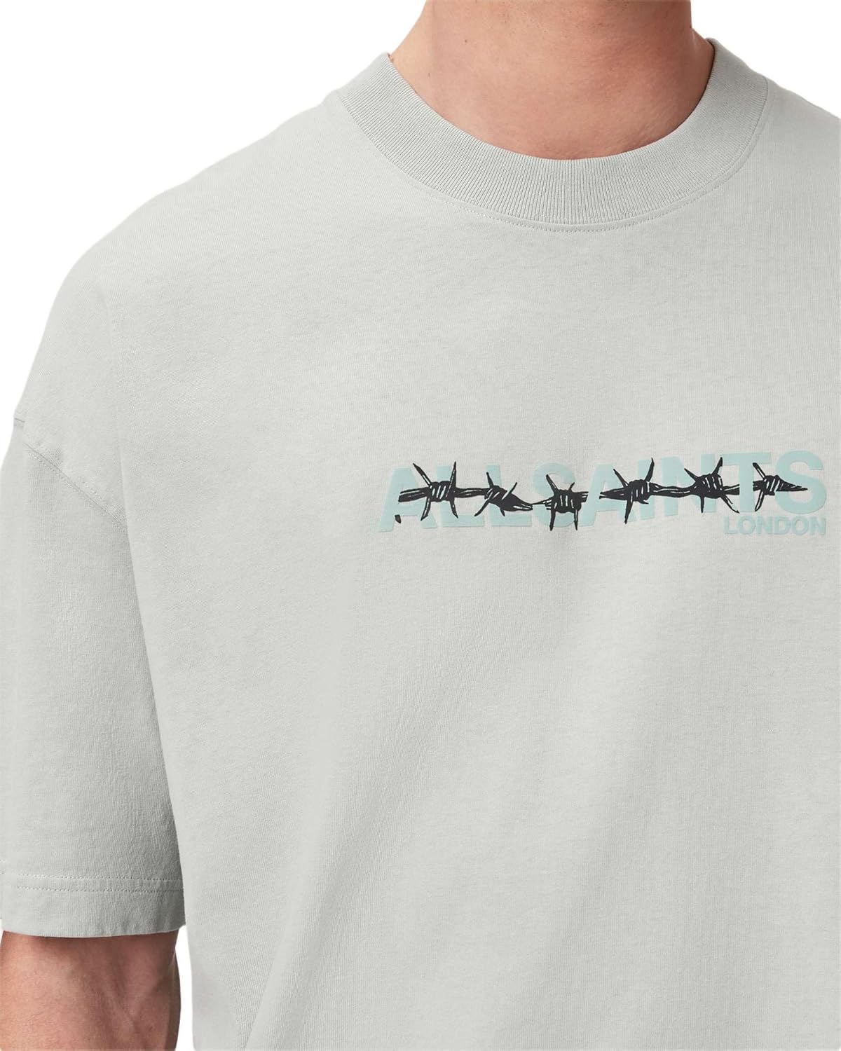 Allsaints Mens Deterent Ss Crew - Image 6