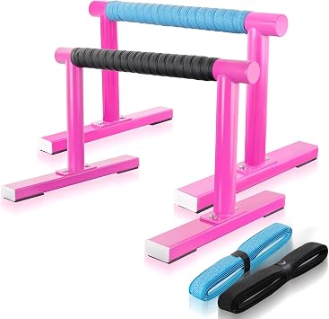 قضبان تمرين القوة I-Sit Push Up، مقابض تمرين الضغط، معدات الجمباز للتمرين في المنزل، قضبان الجمباز المضادة للانزلاق، قضيب الوقوف على اليدين والغطس للتمرين في الهواء الطلق