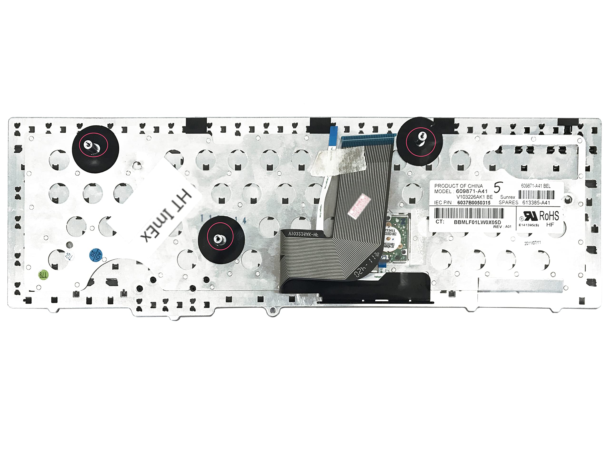 HT-ImEx - Deutsche Tastatur - mit Mausstick - kompatibel mit Model 