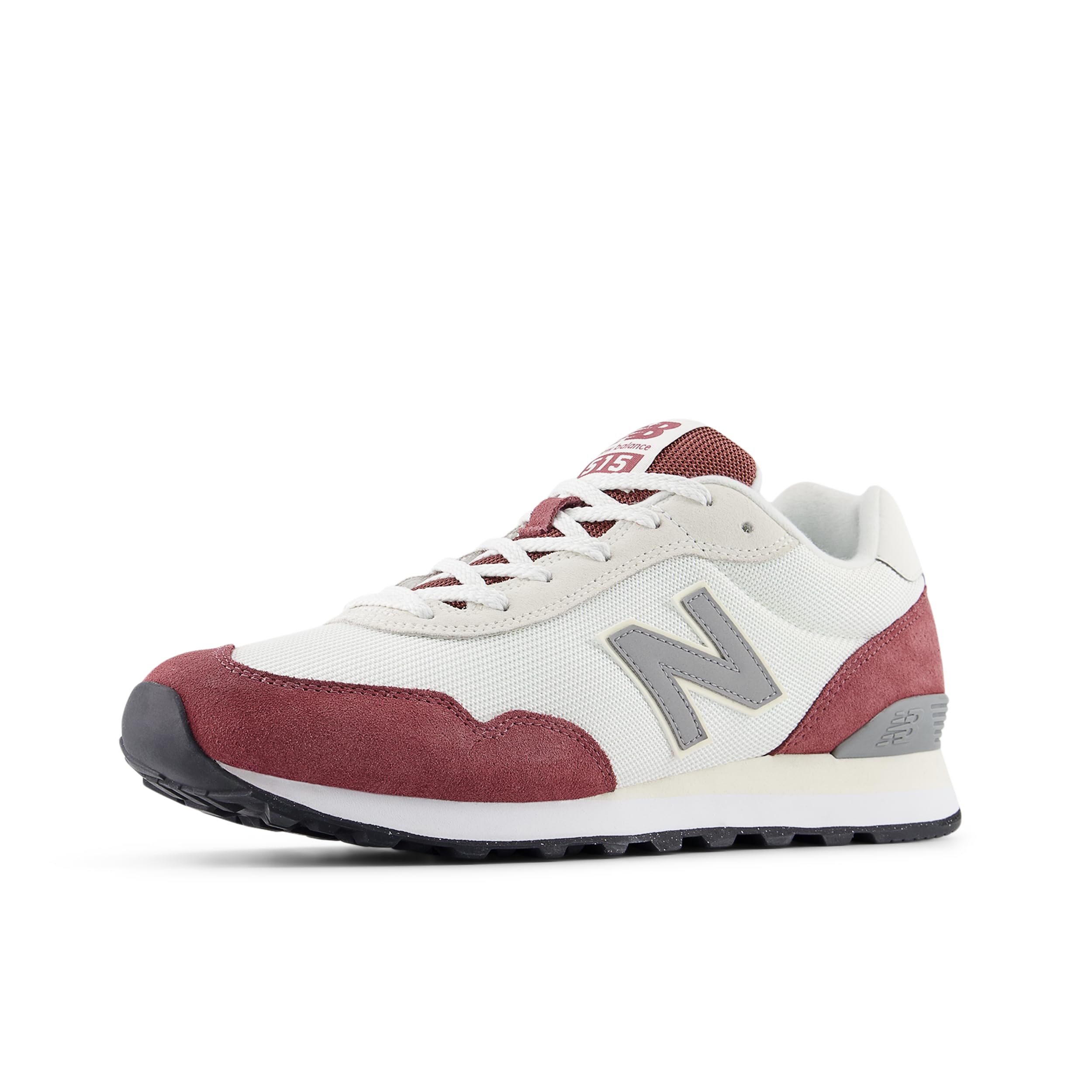 

                                                    New Balance Men's 515 V3 Sneaker, White/Washed Bur