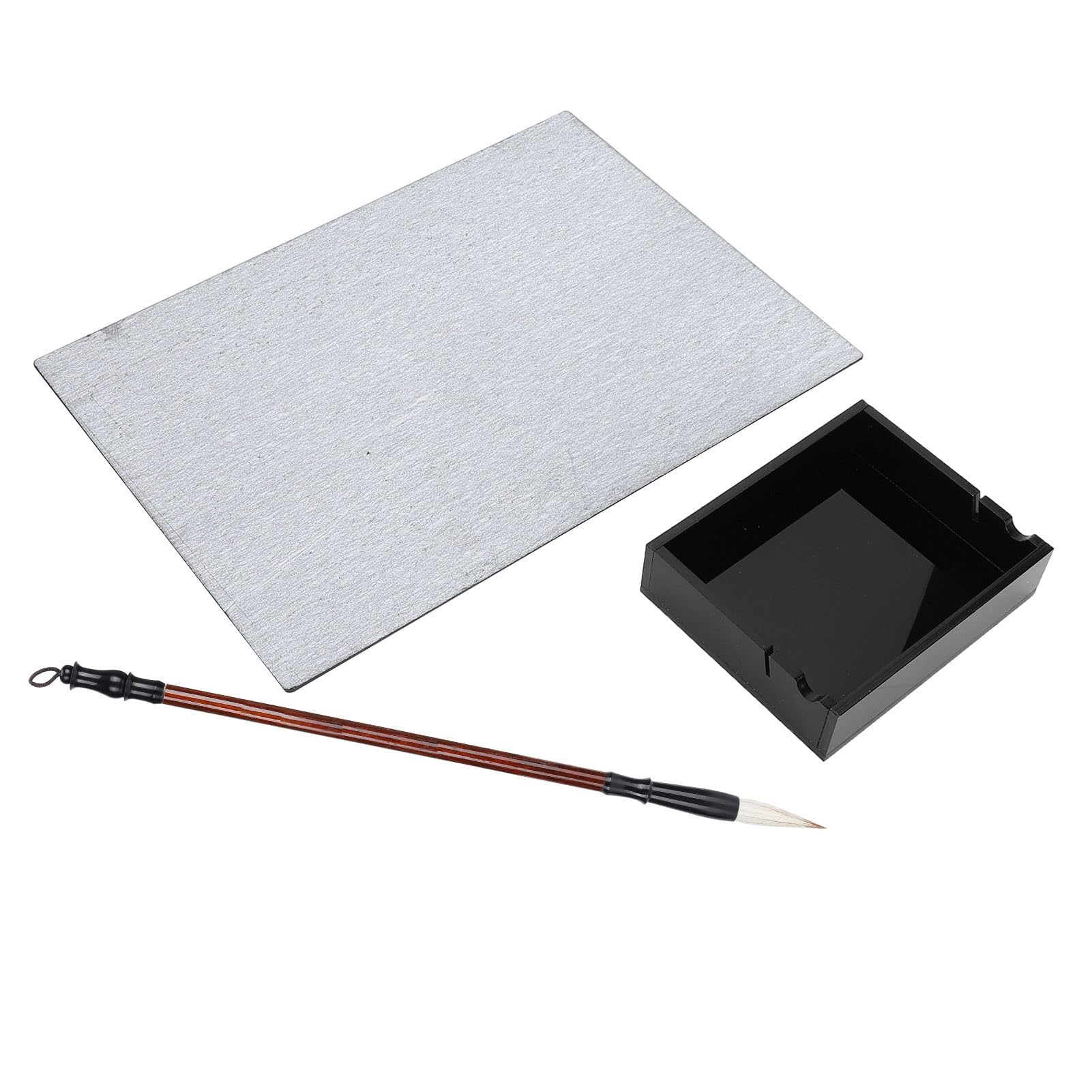 Set per Scrittura Ad Acqua Buddha Board - Blocco da Disegno 300 * 215 Mm con Pennello e Contenitore per l'Acqua per Dipingere, Scarabocchiare, Sviluppare abilità Artistiche e