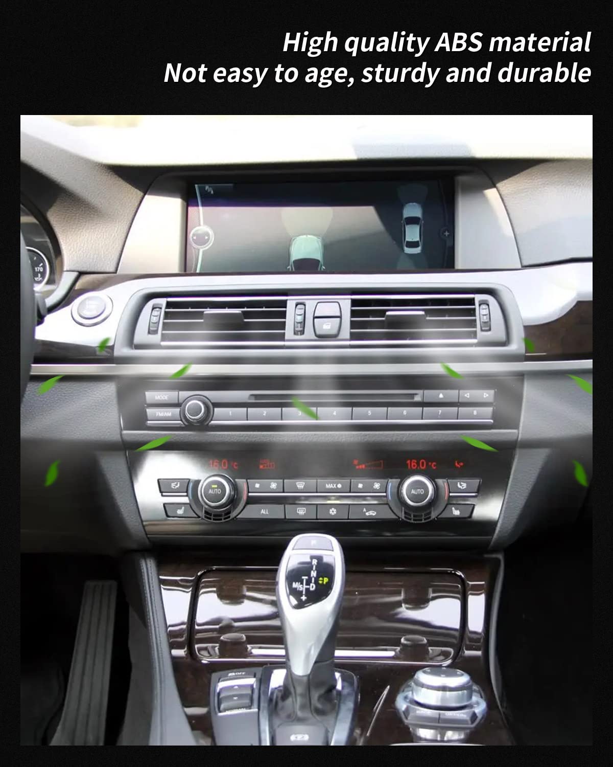 Frontkonsolengitter für BMW F12 F13 F11 F10 630 635 640 645 650, Konsolenmitte AC Vent Panel Ersatzteile für BMW 6er 2011-2018