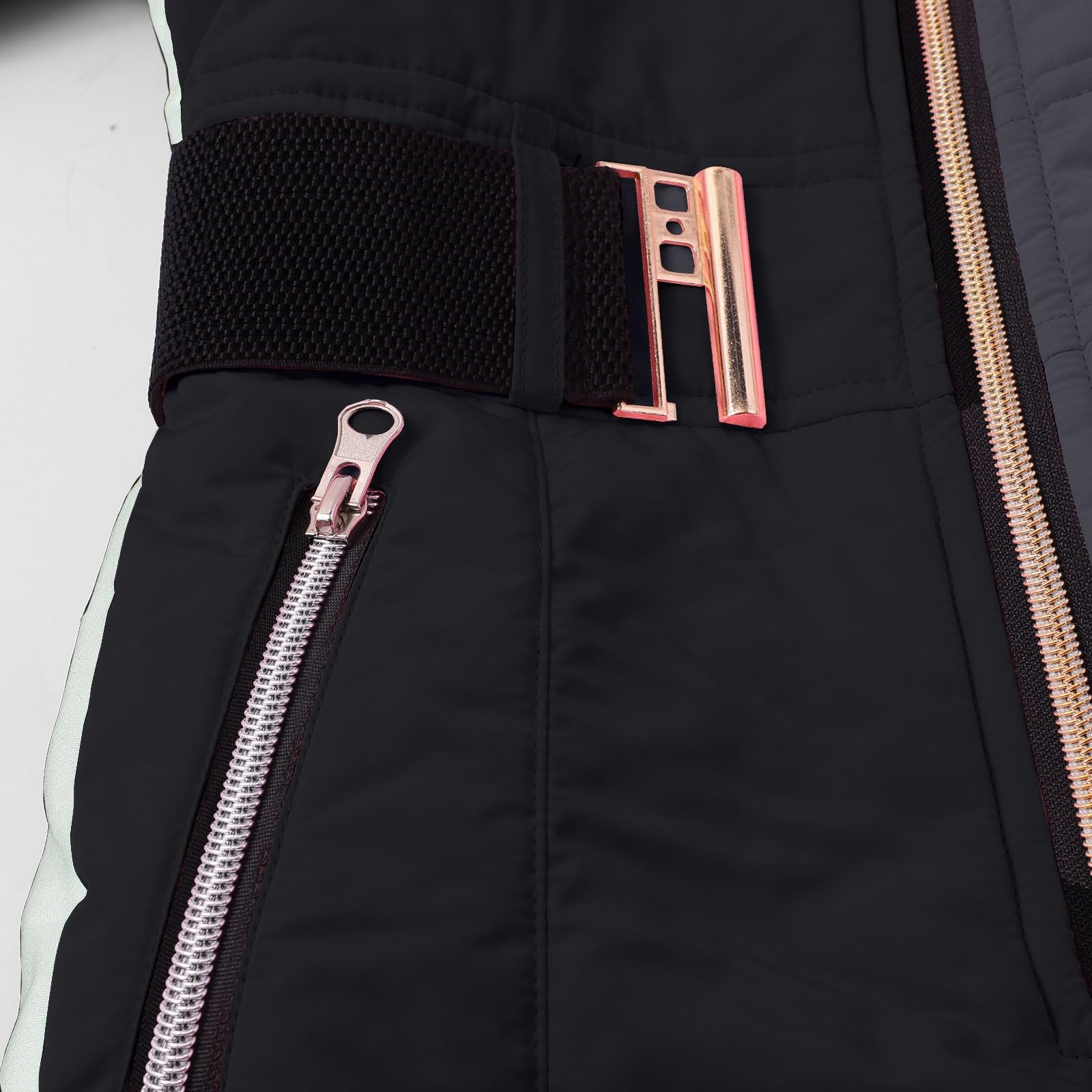 Générique Manches Longues Enfant Doudoune Combinaisons de ski d'hiver Sports de plein Combinaison de neige Manteau à col amovible Combinaison Manches Longues Combinaison De Ski Enfant 8 Ans Fille