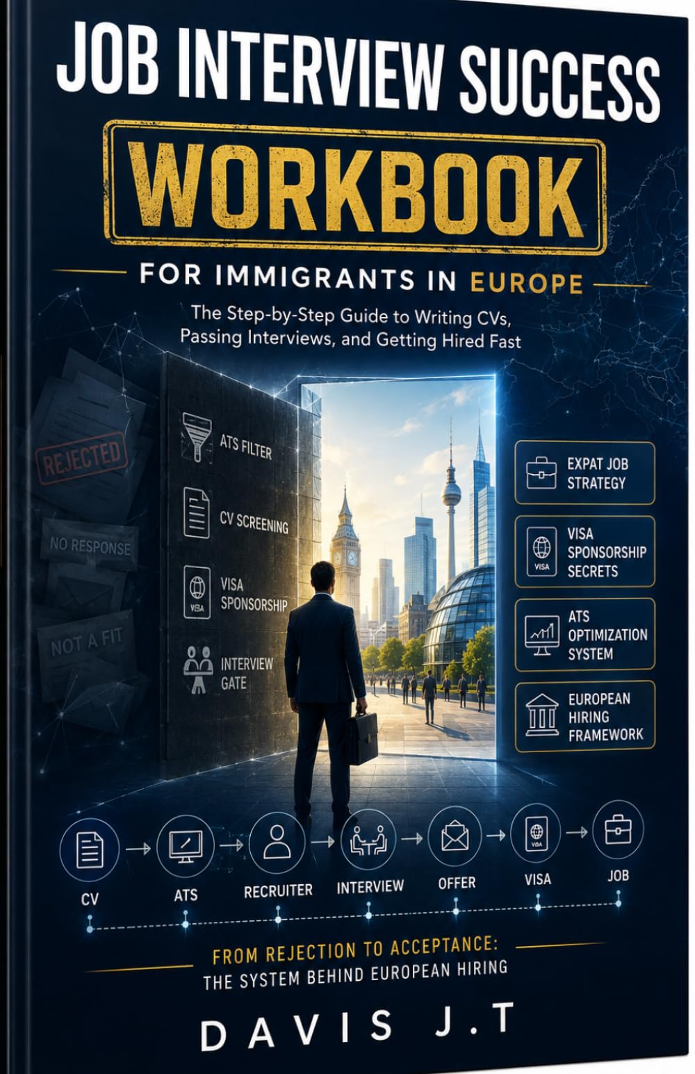 JOB INTERVIEW SUCCESS WORKBOOK FOR IMMIGRANTS IN EUROPE: The Step-by-Step Guide to Writing CVs, Passing Interviews, and Getting Hired Fast Expat Job ... Sponsorship Tips · Corporate Culture Secrets
