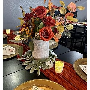 Terracotta Table Runners 35x120 Inch - Cheesecloth Table Runner for Party Birthday Wedding Bridal Baby Shower Decorations, 10ft Inches Farmhouse Boho Gauze Sheer Cheese Cloth Table Runners Terracotta Table Runners 35×120 Inch Cheesecloth Table Runner for Party Birthday Wedding Bridal Baby Shower Decorations 10ft Inches Farmhouse Boho Gauze Sheer Cheese Cloth Table Runners