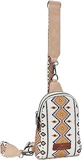 SHOWDAY Clutch Bag with Zipper, Full-Size Handbags for Women,Women Hand Wallet,High Quality Fabrics Handbags Bohemian Canvas Crossbody Bag Womens Hippie Bucket Bag