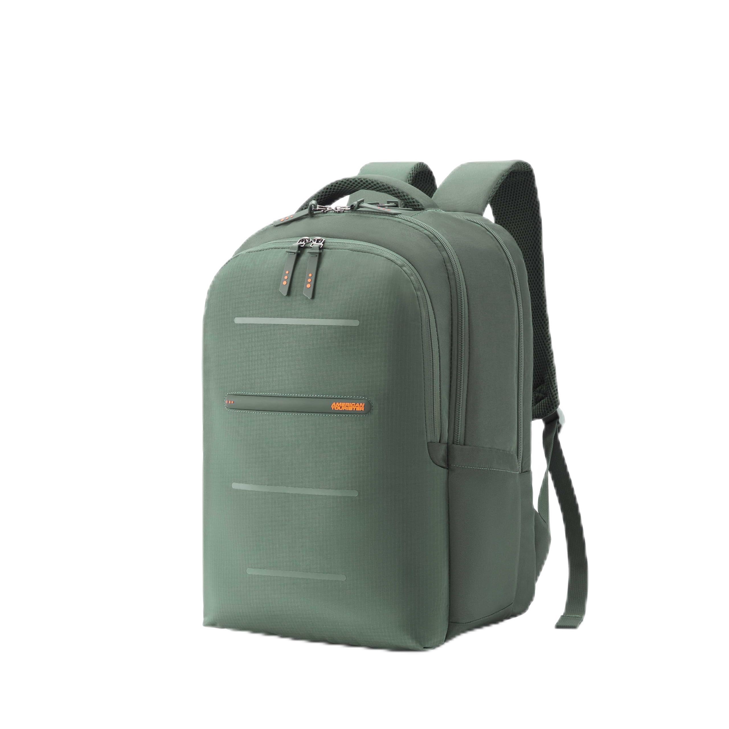 Arden | 34 Ltrs | 3 Compartments | Bottle Pocket | Ergonomic Padded Back Panel & Shoulder Straps | Laptop Backpack | 1 Year International Warranty | Fern Green-image-36
