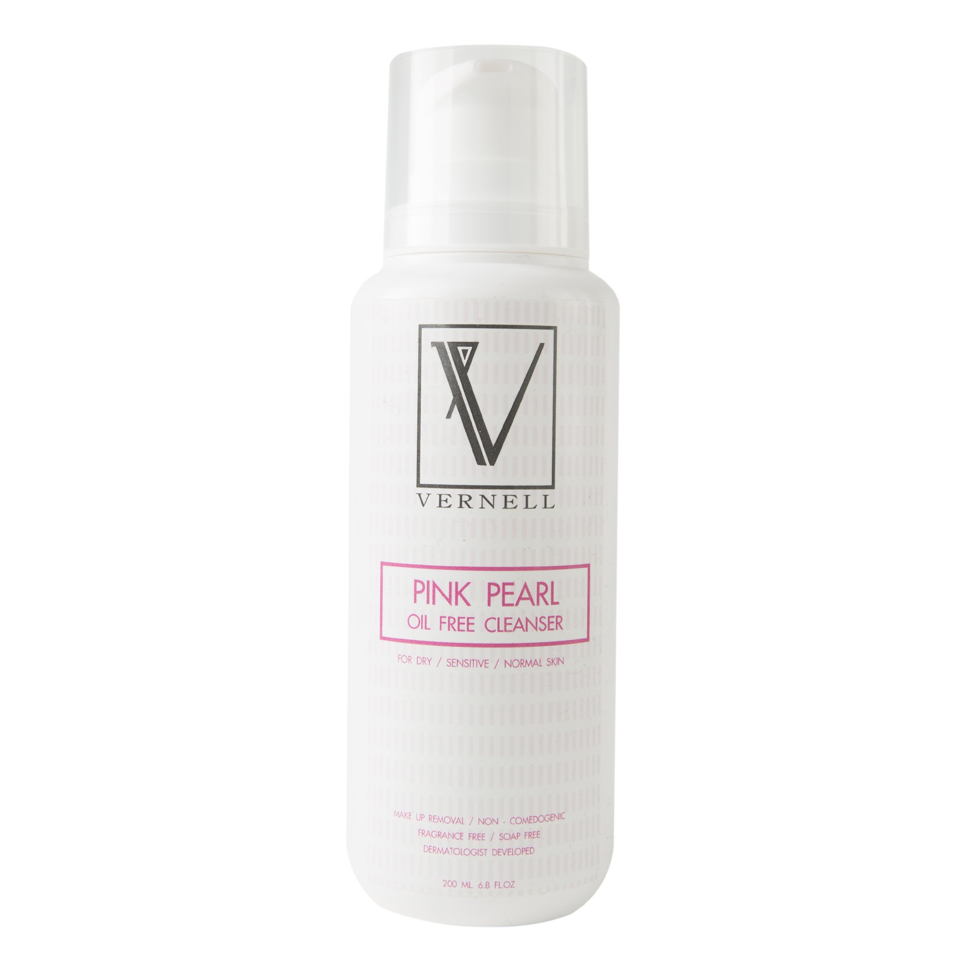 Pink Pearl oil free facial cleanser/Makeup removal 200 ml
