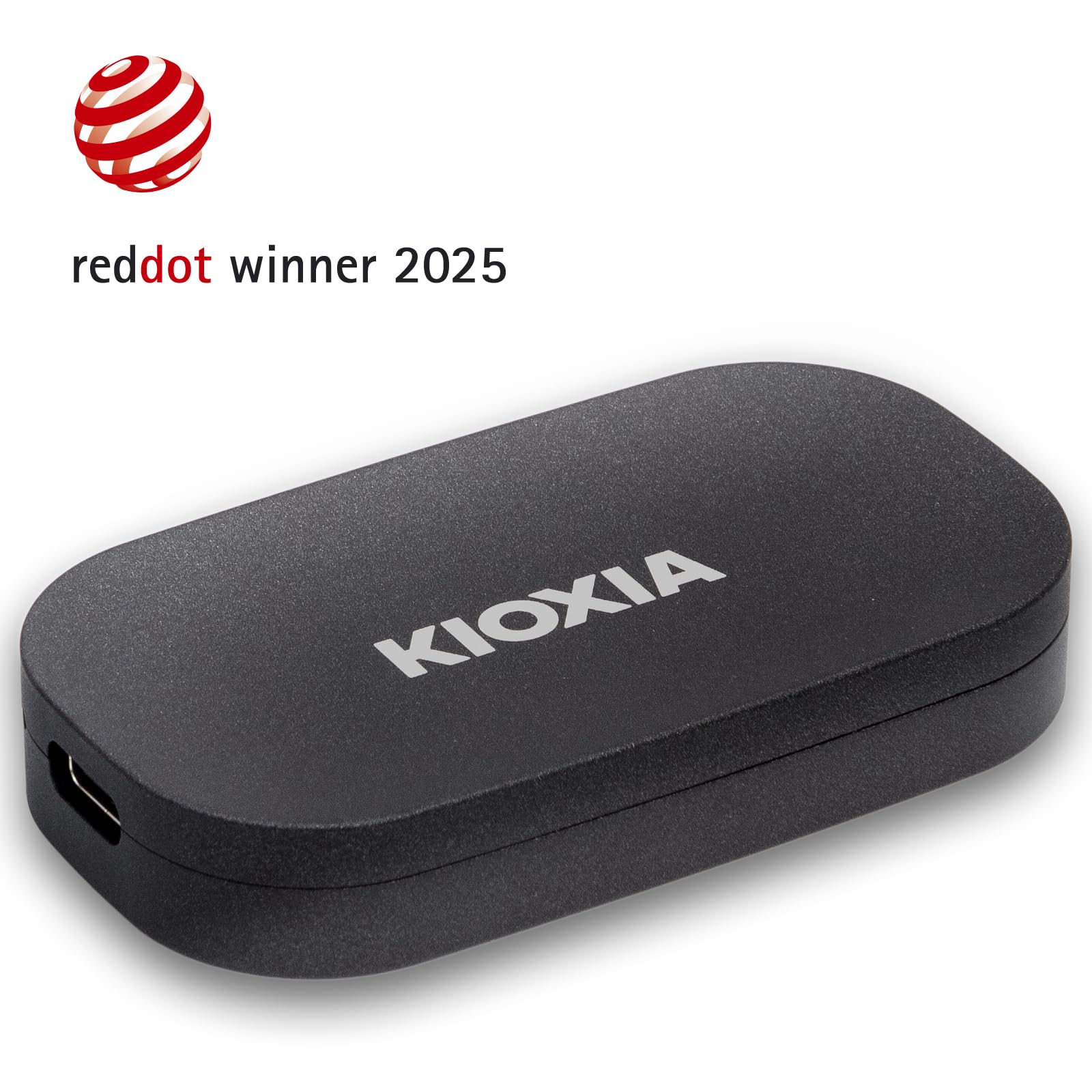 KIOXIA EXCERIA Plus G2 Portable SSD – 2TB externes Laufwerk, USB 3.2 Gen 2, bis zu 1050MB/s Lesen & 1000MB/s Schreiben – kompatibel mit Windows, macOS, iOS, Android, PS5, Xbox Series X/S