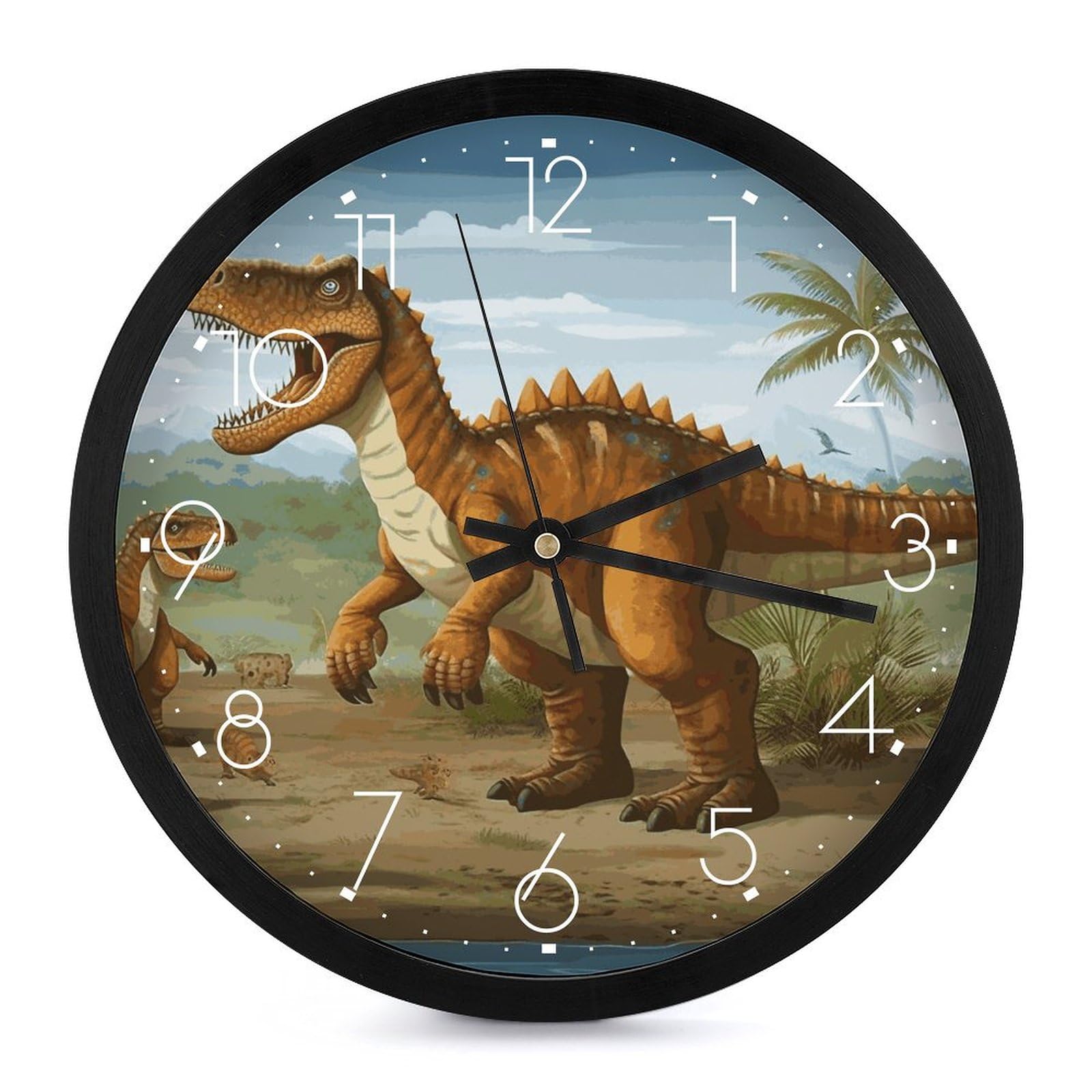 Horloge murale sans tic-tac éliminant les bruits nocturnes pour chambre et bureau