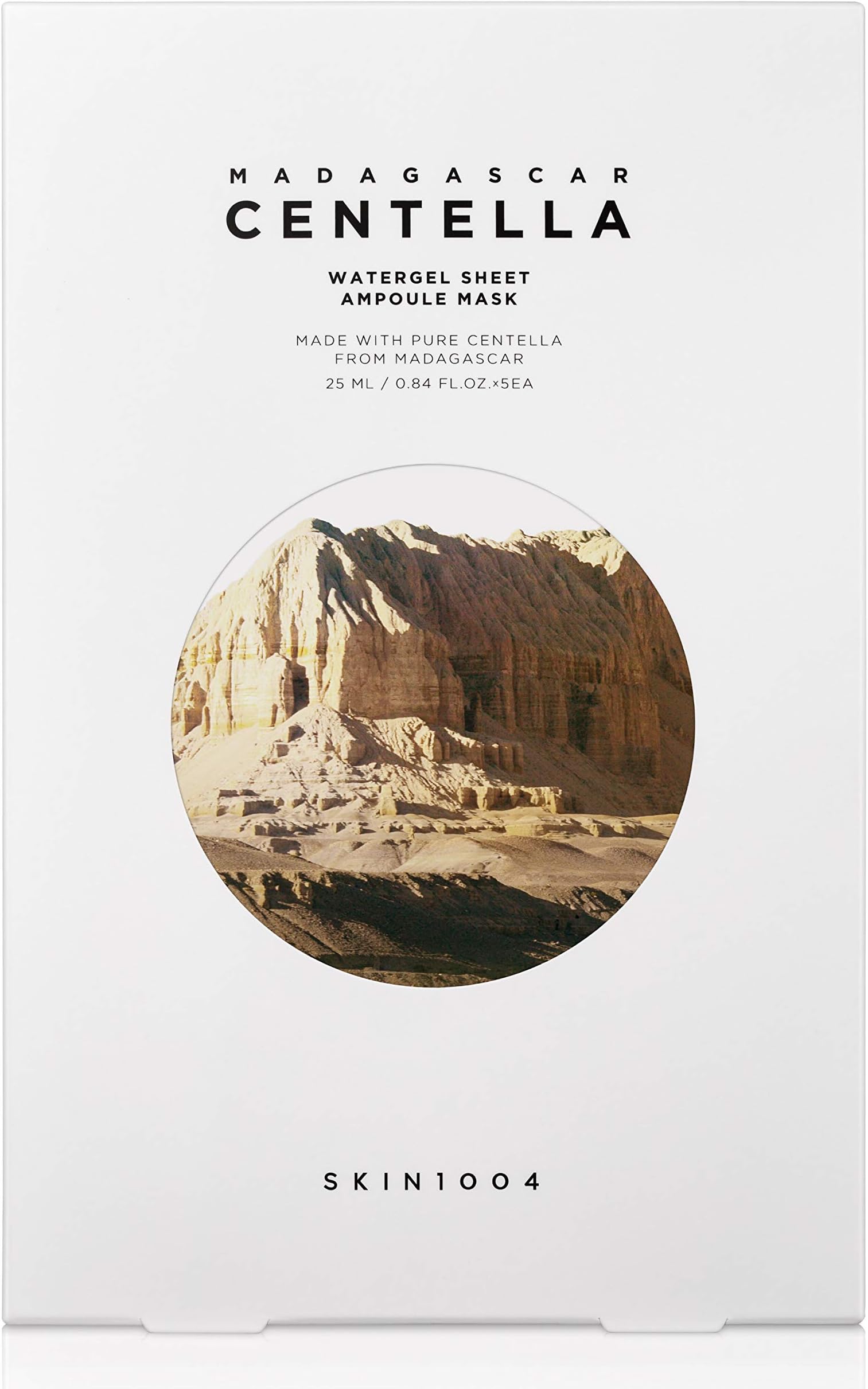 Madagascar Centella Watergel Sheet Ampoule Mask, 1box - 5ea