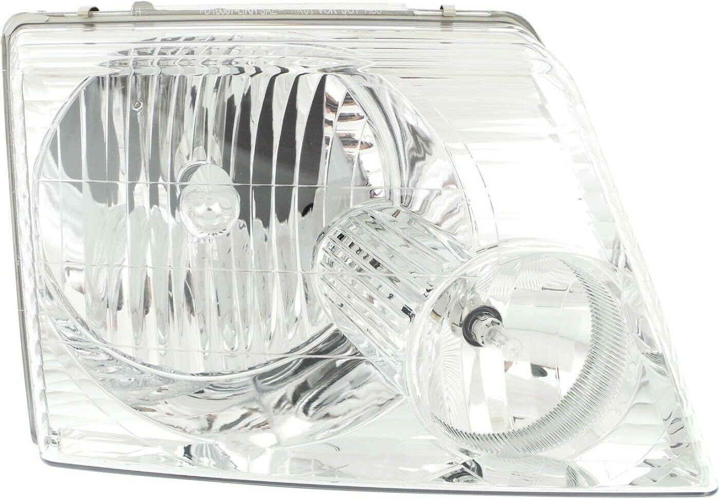 Headlight Assembly Kit for Ford for Explorer Eddie Bauer/Limited/Xls/XLT 02-04 Left and Right 4pc Without Bult-Corner Light Clear & Amber Lens Auto Body Repair-Part Name