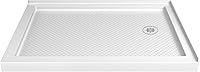 Vista 15 de DreamLine SlimLine DLT-1032320-88 - Base de ducha de doble umbral de drenaje de esquina de 32 pulgadas de profundidad x 32 pulgadas de ancho x 2 3/4