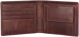 WildHorn Olive Leather Men's Wallet (WH2050), CRACKLE, Classic