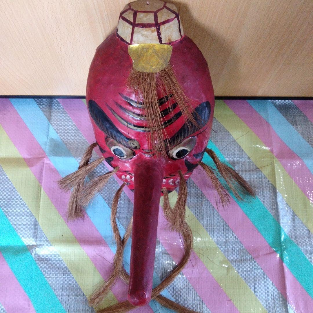 犬の張り子 郷土玩具 高さ30cm 天人海人作 犬の張り子 郷土玩具 高さ30