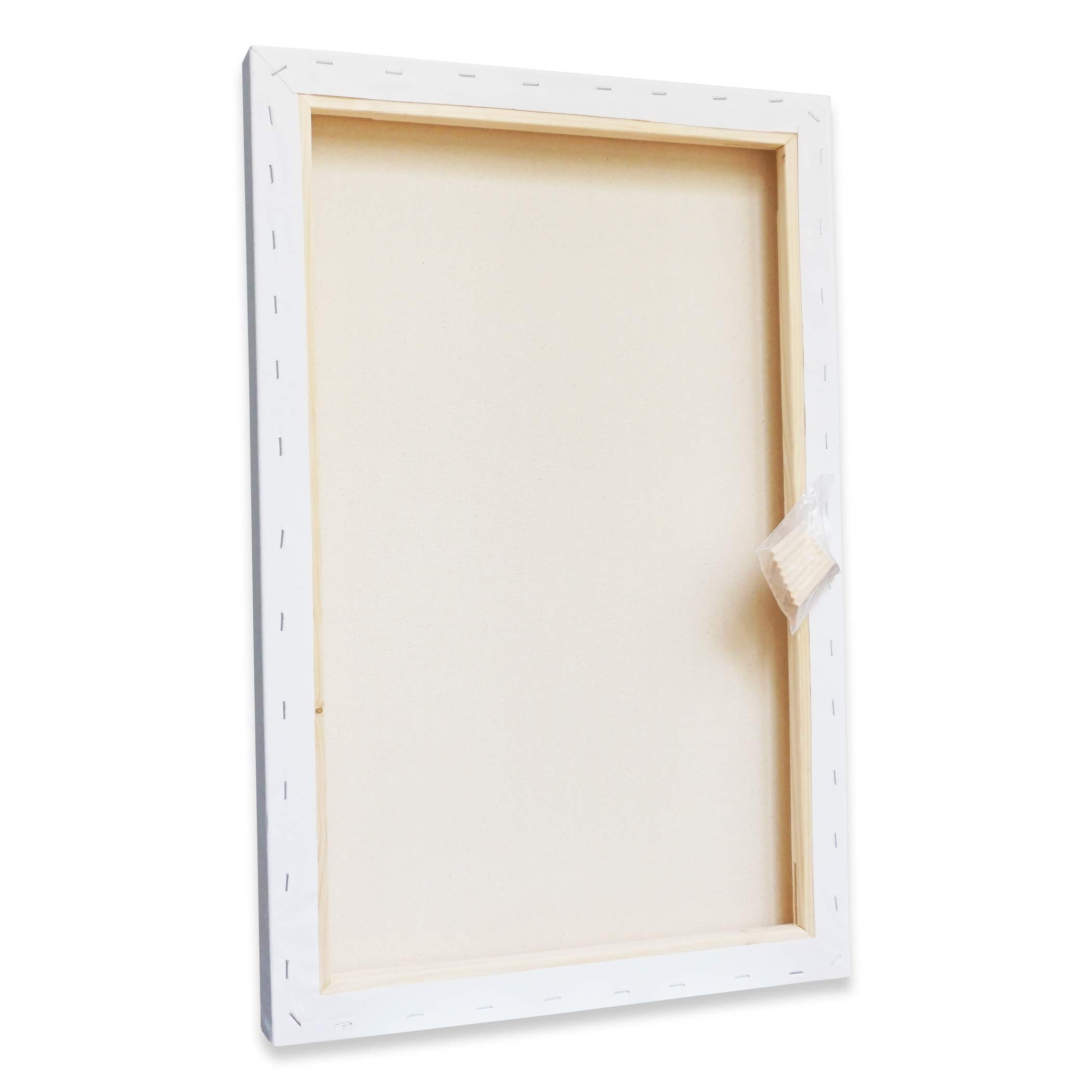 Eono Stretched Canvas Chunky 60 cm x 50 cm Blank 100% Baumwolle