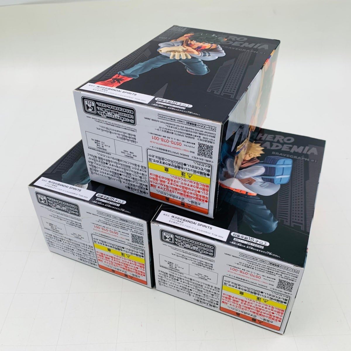 Amazon | 未開封 僕のヒーローアカデミア BRAVEGRAPH #1#2#3 vol.1 vol