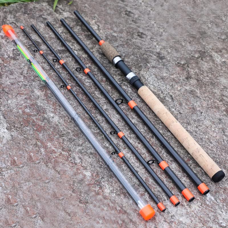 Cork Handle Feeder Spinning Fishing Rod 3.0M L M H Power Travel De Pole(D) : Sports & Outdoors