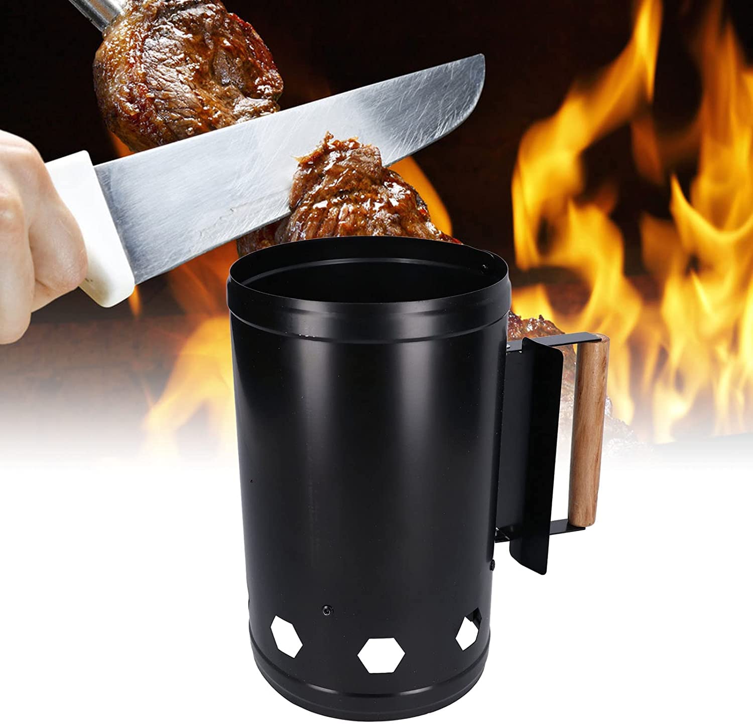 Buy Glaceon BBQ Charcoal Starter with Handle for er, Charcoal
