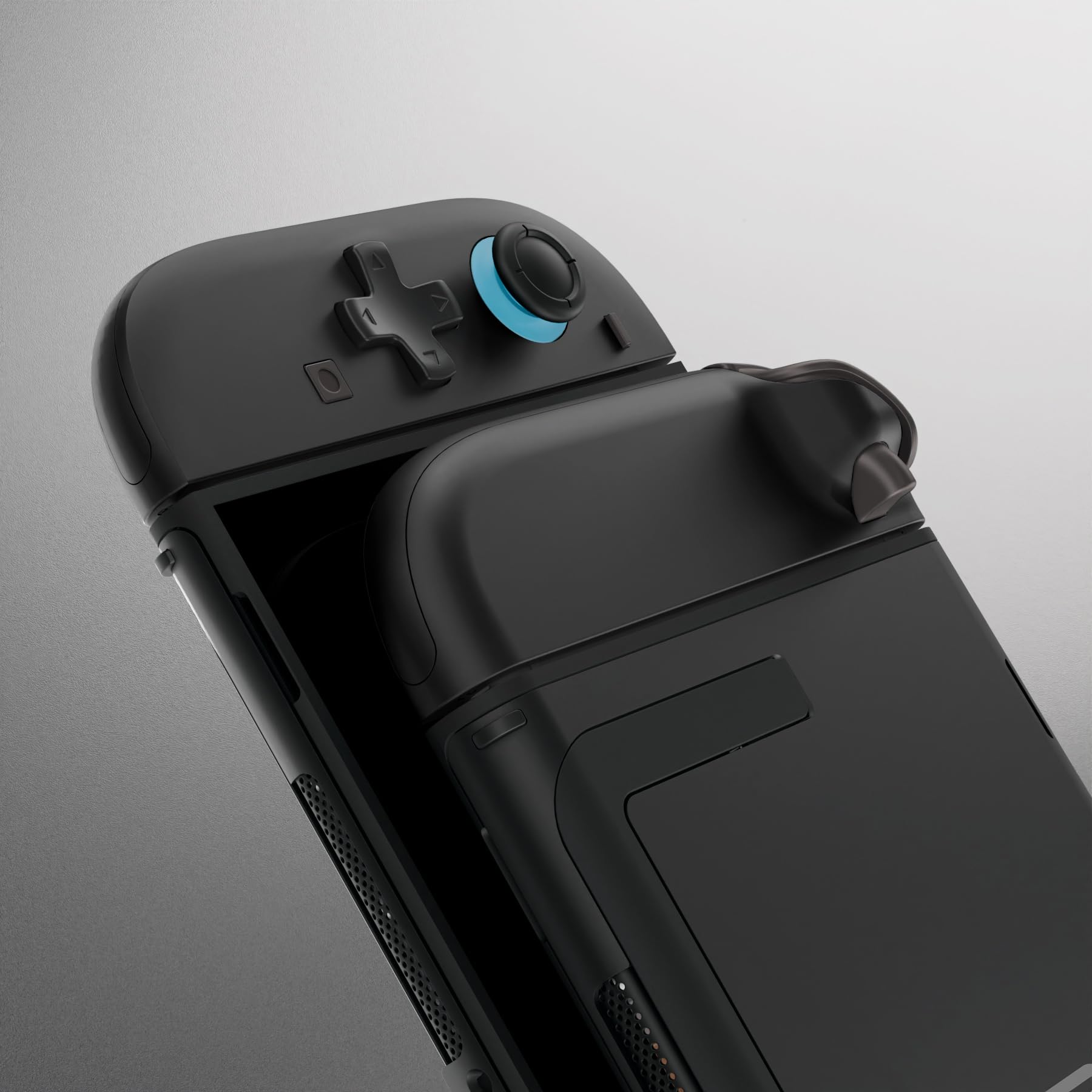 eXtremeRate DIY-Ersatz D-Pad Shell & Buttons Set für Switch 2 Joycons, Deluxe-Version Gehäuse Zubehör Schwarz