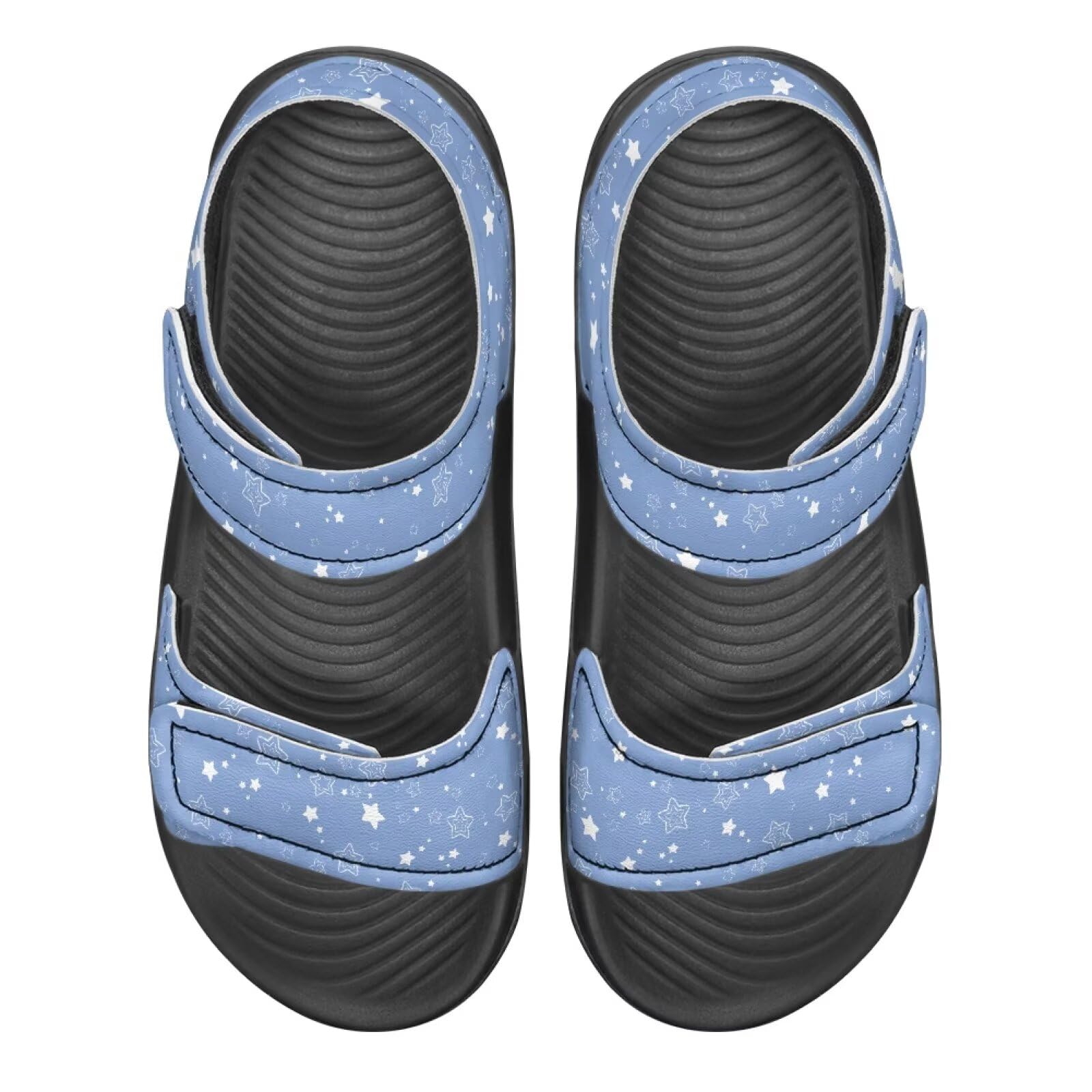 Ocwfudsx Hook and Loop Sandals for Infant Girls - Soft, Easy On/Off, Non-slip, Stable, Comfortable Fit for All-day Wear