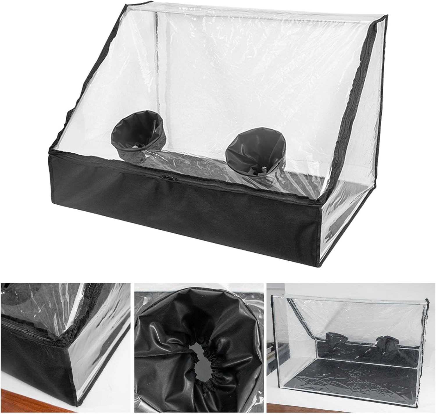 Still Air Box Kit for Mushroom Cultivation, Mycology Growth Tent with Transparent Window, Insulated Fume Hood for Home Scientists and Growers