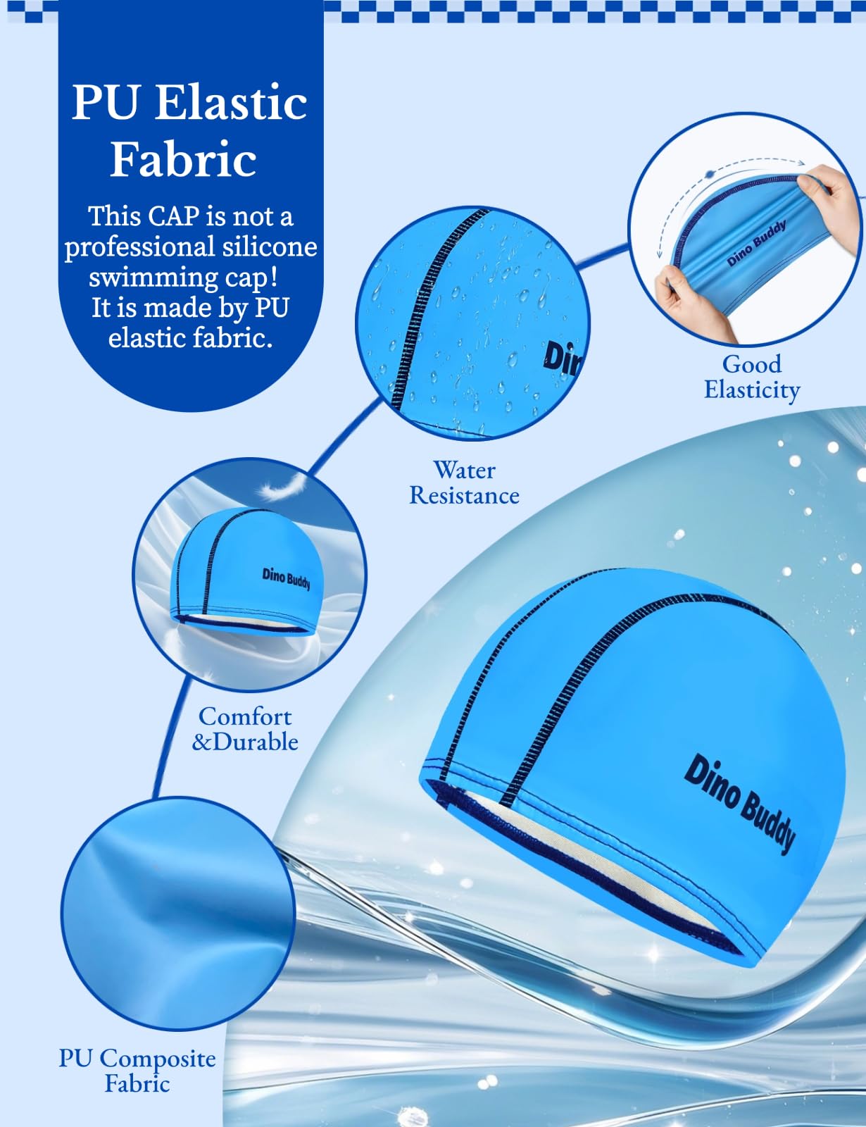 weVSwe Bañador para niño de 3 piezas, gorro de natación, protección UV, para playa, vacaciones y natación, 2-12 años