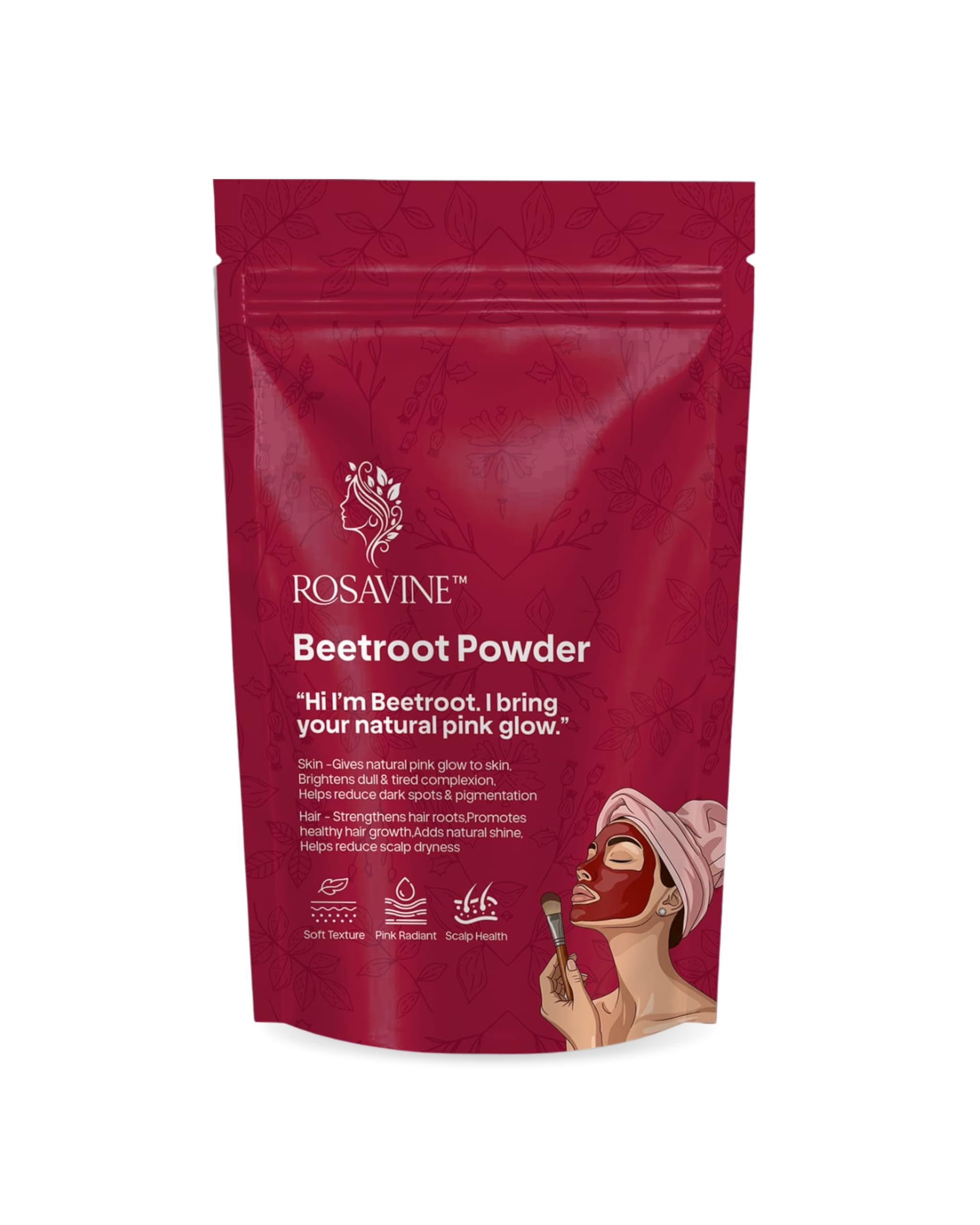 Beetroot Powder For Hair Growth And Skin Brightening |Pure And Natural | Supports Healthy Hair, Glowing Skin And Natural Beauty Care | Premium Quality Herbal Powder For Face Packs, Hair Masks And DIY Beauty Treatments | For External Use Only | 100gm-image-15