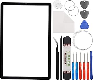 E-yiiviil Front Glass Outer Screen Lens Replacement Compatible with Samsung Galaxy Tab S4 SM-T830 SM-T835 10.5 inch with Tools(No Display and Touch digitizer)