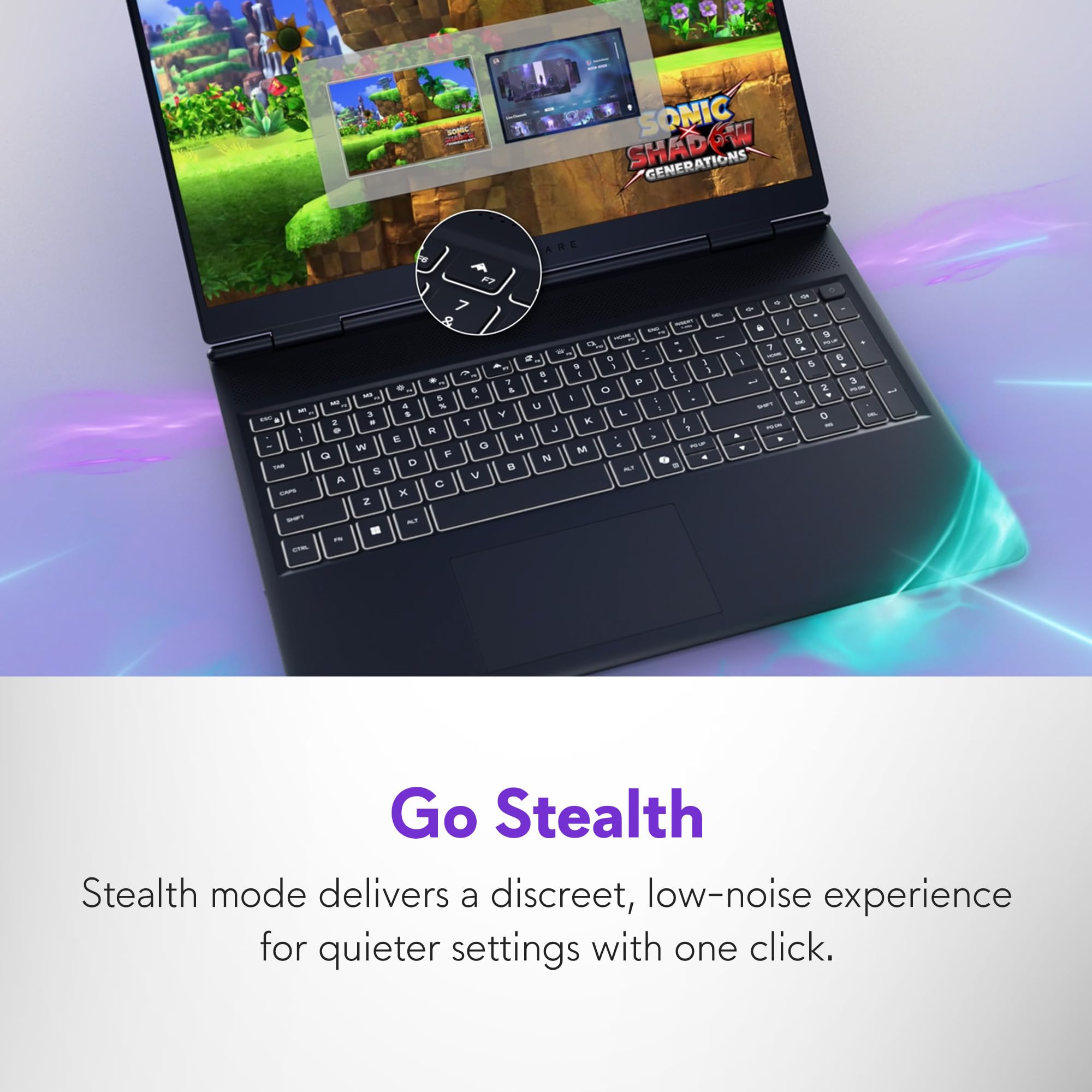 Alienware 16 Aurora Gaming Laptop AC16250-16" WQXGA 120Hz Display, Intel Core 7-240H Processor, 16GB DDR5 RAM, 1TB SSD, NVIDIA GeForce RTX 5050 8GB Graphics, Windows 11 Home, Onsite Service - Blue