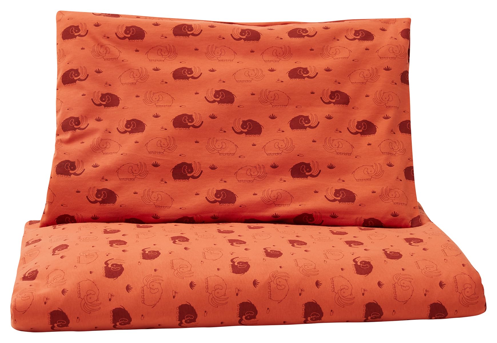 Kinder Jersey Bettwäsche-Set aus Bio Baumwolle 100 x 135cm, Kissen 40 x 60cm, GOTS zertifiziert