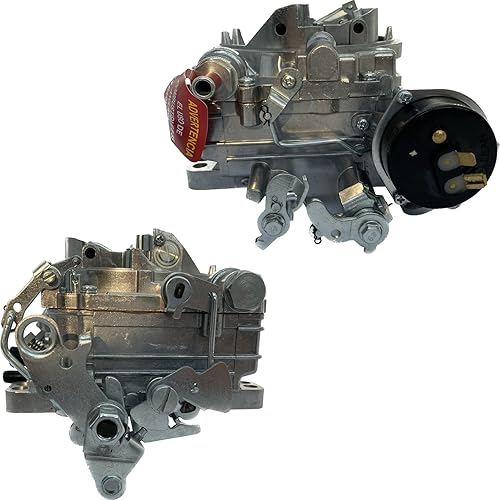 Miniatura 5 de Repuesto de carburador de 4 barriles 1906 para AVS2 Serie 650CFM Carburador Anular Booster Acabado Satinado Diámetro Cuadrado (Choque Eléctrico)