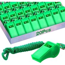 WSYUB 20PCS Whistles,Coach Whistle, Whistle for Kids Referees Teachers