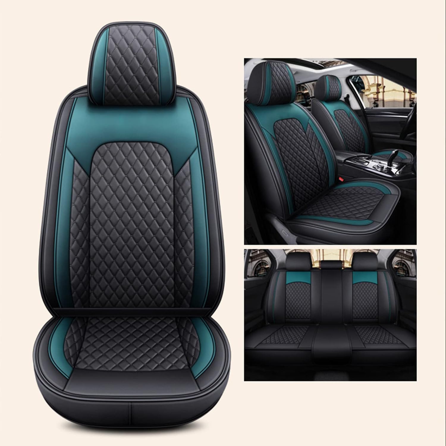 ホワイトを TOYOTA エムアル 通販 PayPayモール ROOMY トヨタ ルーミー プレミアムシートカバー[08220